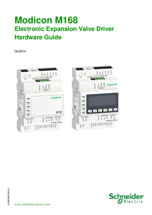 ภาพของ TM168.EVCM.. Electronic Expansion Valve Driver - Modicon M168, Hardware Guide
