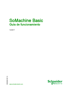 Imagen de SoMachine Basic - Guía de funcionamiento