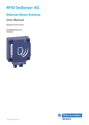 Image of XGCS850C201 Ethernet Smart Antenna, User Guide