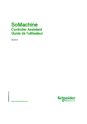 Image de SoMachine - Controller Assistant, Guide de l'utilisateur