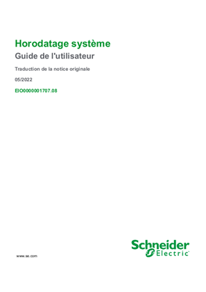 Immagine di Horodatage système, Guide de l’utilisateur