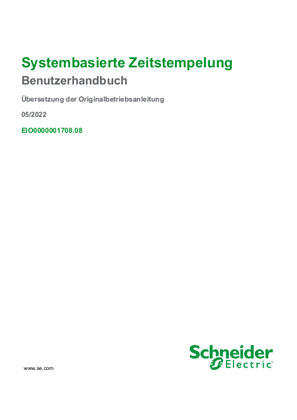 Bild von Systembasierte Zeitstempelung, Benutzerhandbuch