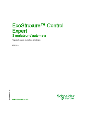 Image de EcoStruxure™ Control Expert - Simulateur d'automate