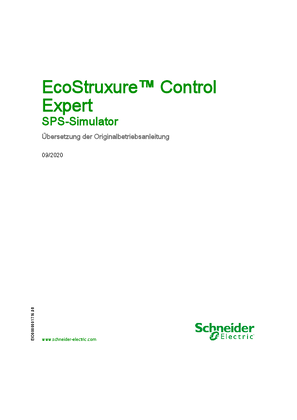 Bild von EcoStruxure™ Control Expert - SPS-Simulator