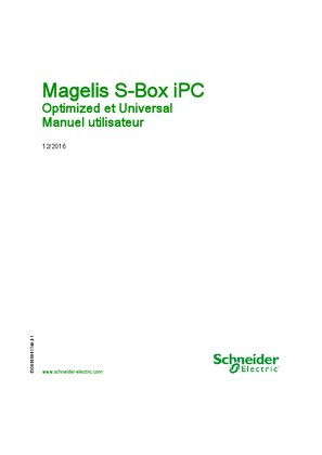 Image of Magelis S-Box iPC Optimized et Universal, Manuel utilisateur