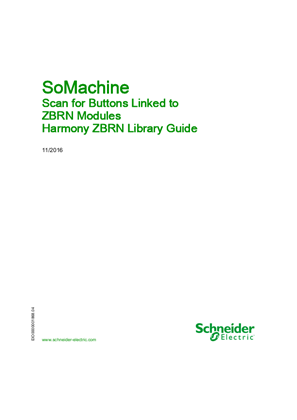 Image of SoMachine Scan for Buttons Linked to ZBRN Modules - Harmony ZBRN Library Guide