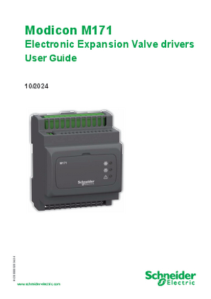 Image of Modicon M171 - Electronic Expansion Valve drivers, User Guide