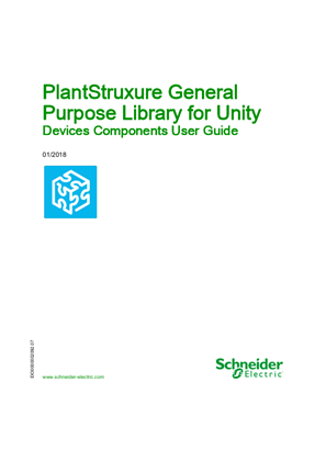 Image of PlantStruxure General Purpose Library for Unity - Devices Components, User Guide