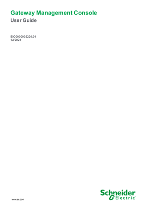 Image of Gateway Management Console, User Guide