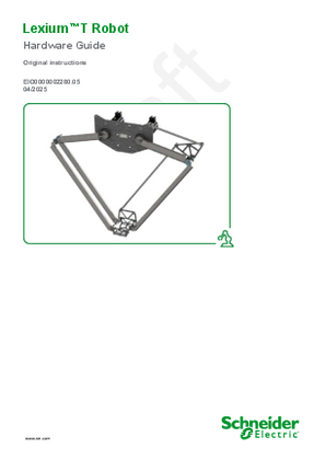 Afbeelding van Lexium™ T Robot, Hardware Guide