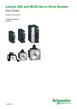 Imagen de Lexium 28A and BCH2 Servo Drive System, User Guide