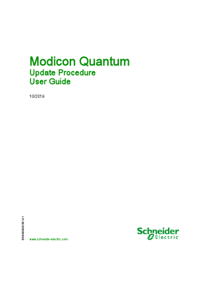 Image of Modicon Quantum - Update Procedure, User Guide