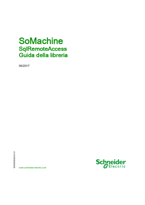 Immagine di SoMachine - SqlRemoteAccess, Guida della libreria