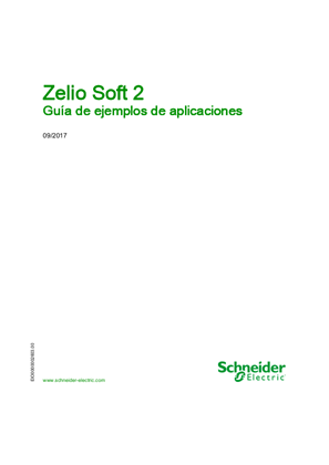 Imagen de Zelio Soft 2, Guía de ejemplos de aplicaciones