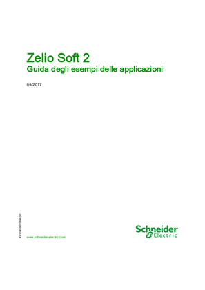 Immagine di Zelio Soft 2, Guida degli esempi delle applicazioni