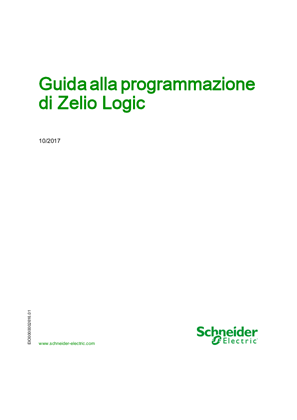 Immagine di Zelio Logic, Guida di programmazione