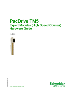 的映像 PacDrive TM5 - Expert Modules (High Speed Counter), Hardware Guide