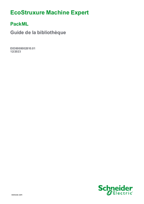 Image de PackML, Guide de la bibliothèque