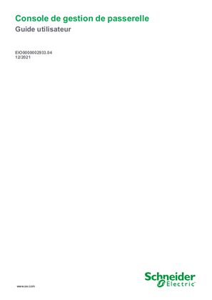 Image de EcoStruxure Machine Expert - Console de gestion de passerelle, Guide utilisateur