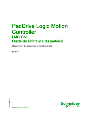 Image de PacDrive Logic Motion Controller - LMC Eco, Guide de référence du matériel