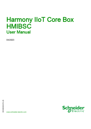 Image of Harmony IIoT Core Box HMIBSC, User Manual