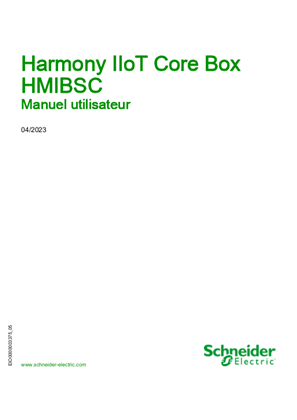 Image de Harmony IIoT Core Box HMIBSC, Manuel utilisateur