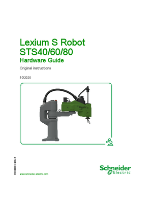 Image of Lexium S Robot STS40/60/80, Hardware Guide