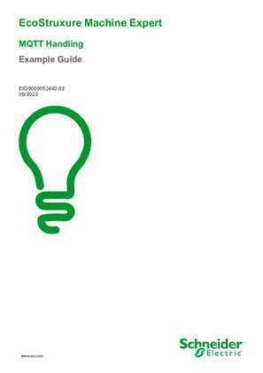 Image of EcoStruxure Machine Expert - MQTT Handling, Example Guide