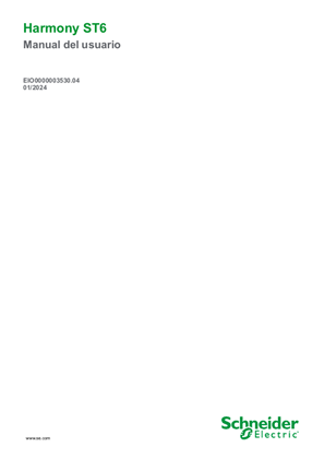 Imagen de Harmony ST6, Manual del usuario