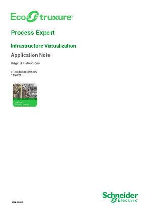 Image of EcoStruxure™ Process Expert - Infrastructure Virtualization, Application Note