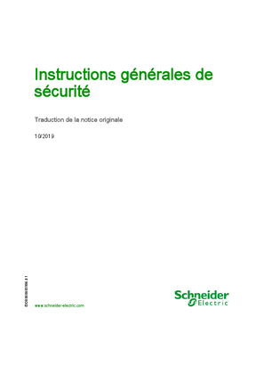 Image de Instructions générales de sécurité