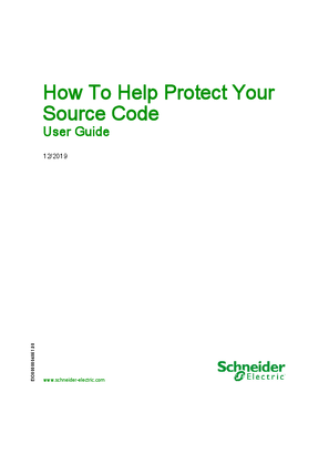 Imagen de How To Help Protect Your Source Code, User Guide