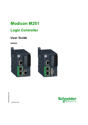 Obrázek Modicon M251 Logic Controller, User Guide