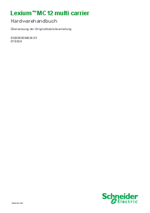 Bild von Lexium™ MC12 multi carrier, Hardwarehandbuch