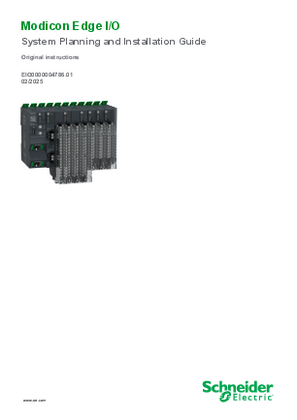 Image of Modicon Edge I/O System Planning and Installation Guide
