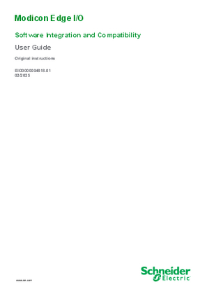 Image of Modicon Edge I/O Software Integration and Compatibility, User Guide
