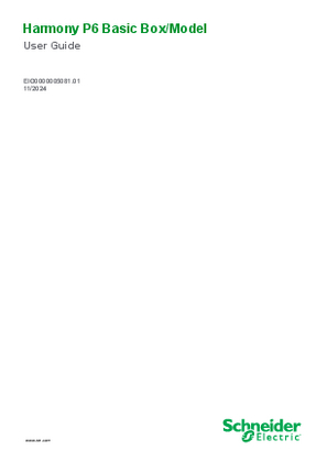 Image of Harmony P6 Basic Box/Model, User Guide