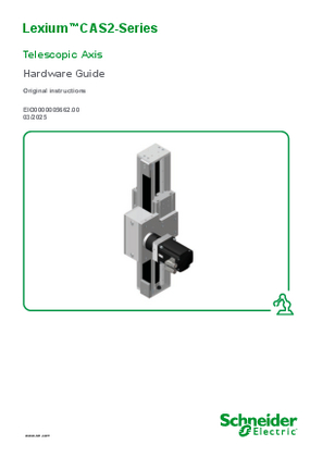 Imagen de Lexium CAS2-Series Telescopic Axis, Hardware Guide
