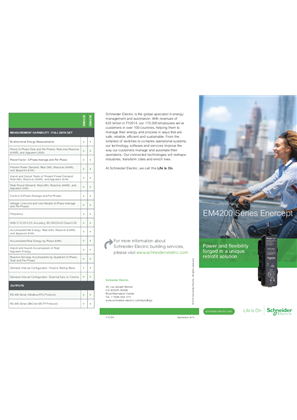 Image of Brochure - EM4200 Series Enercept