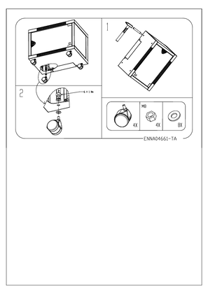 的映像 Instruction sheet