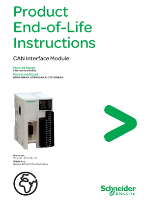 Otb1e0dm9lp I O Distributed Module Otb Ethernet Tcp Ip 0 100 M Schneider Electric Global