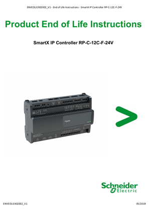 的映像 EoLI SmartX IP Controller RP-C-12C-F-24V