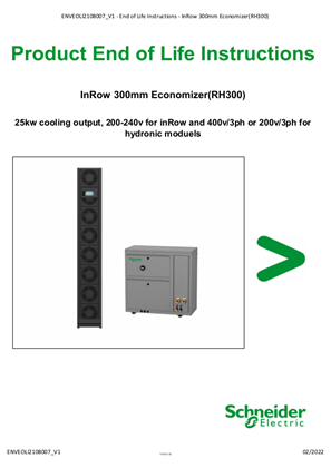 Imagen de InRow 300mm Economizer(RH300)