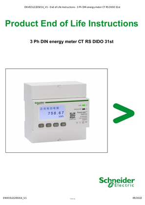 的映像 3 Ph DIN energy meter CT RS DIDO 31st