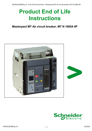 的映像 Masterpact MT Air circuit breaker, MT N 1600A 4P