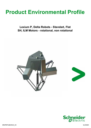 Imagen de PacDrive Delta 3 robot P4 - ILM Motor – non rotational axis, Product Environmental Profile