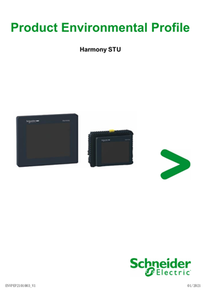 Imagen de Harmony STU, Product Environmental Profile
