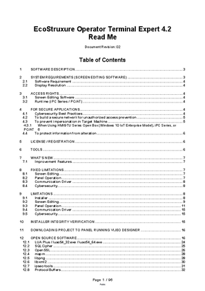 的映像 EcoStruxure Operator Terminal Expert 4.2