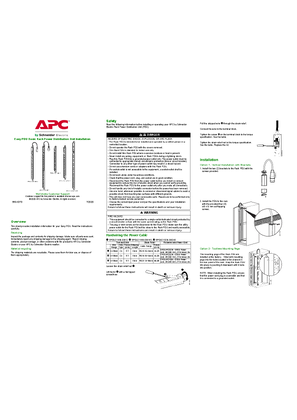 的映像 Easy Basic Rack PDU 机架配电单元安装手册