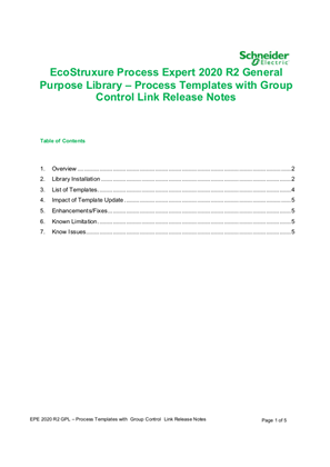 Image of EPE 2020 R2 GPL – Process Templates with Group Control Link
